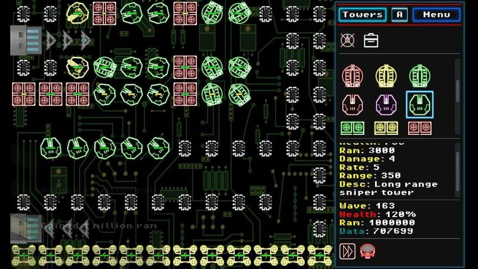 Neon D-Fence Remaster Screenshot