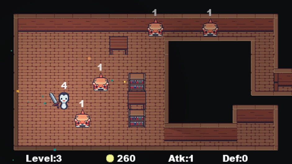 Strategy Game but With a Penguin Who Has a Sword Screenshot