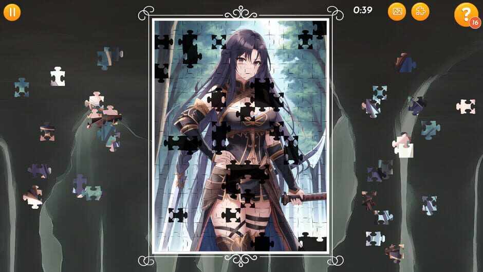 Ultimate Anime Jigsaw Puzzle Screenshot