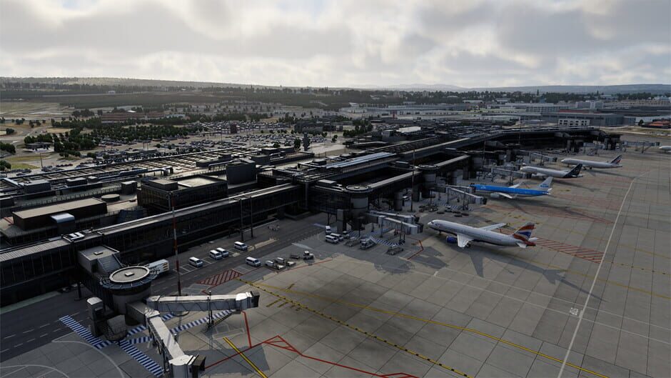 สกรีนช็อตจาก X-Plane 12: Aerosoft - Airport Marseille (รูปที่ 13)