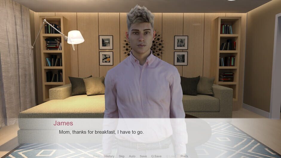 Exchange Student Screenshot