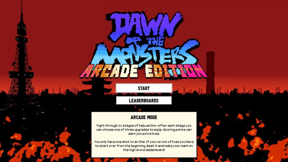 Dawn of the Monsters: Arcade Edition Screenshot
