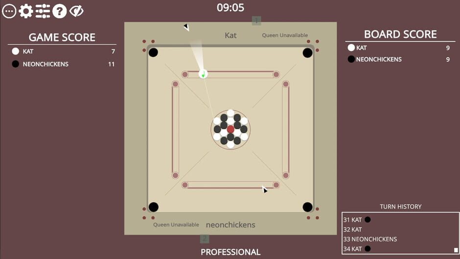 Carrom Slam! Screenshot