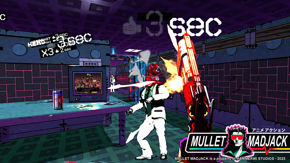 Mullet Madjack Screenshot