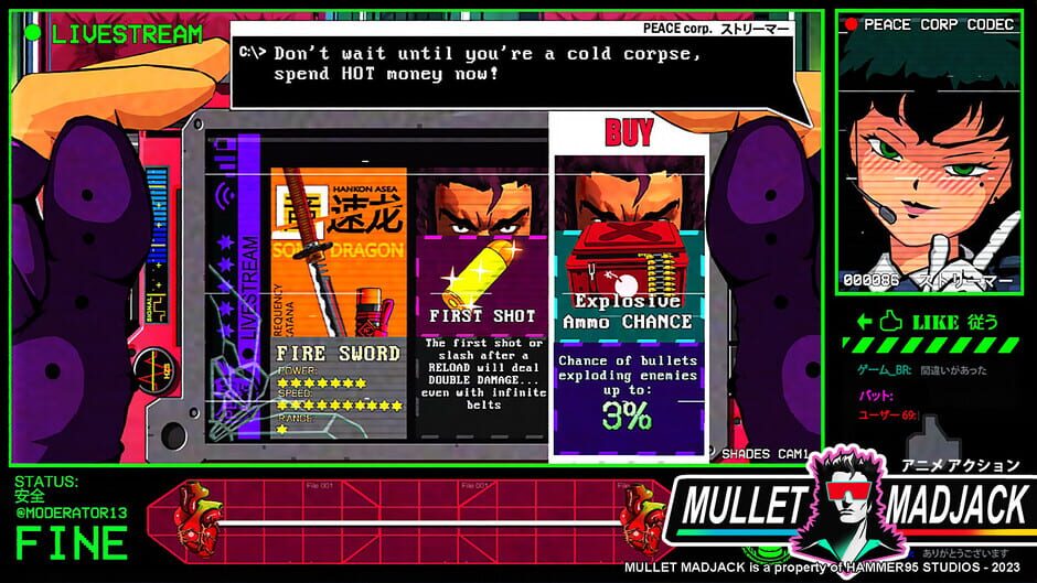 Screenshot Mullet Madjack