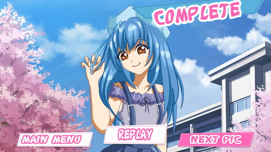 Anime Beauty Girl Puzzle: Love Game History Adventure Screenshot