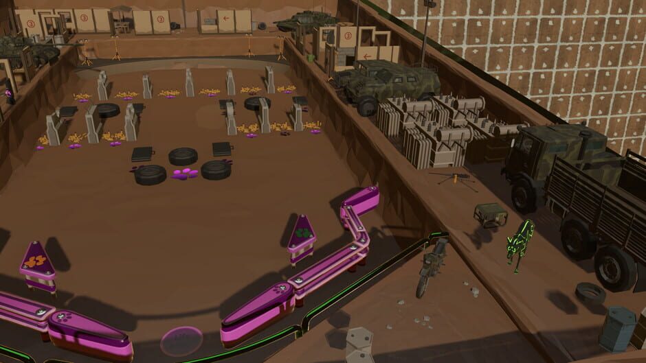 สกรีนช็อตจาก Roxy Raccoon's Pinball Panic: Wicked Warfare (รูปที่ 6)
