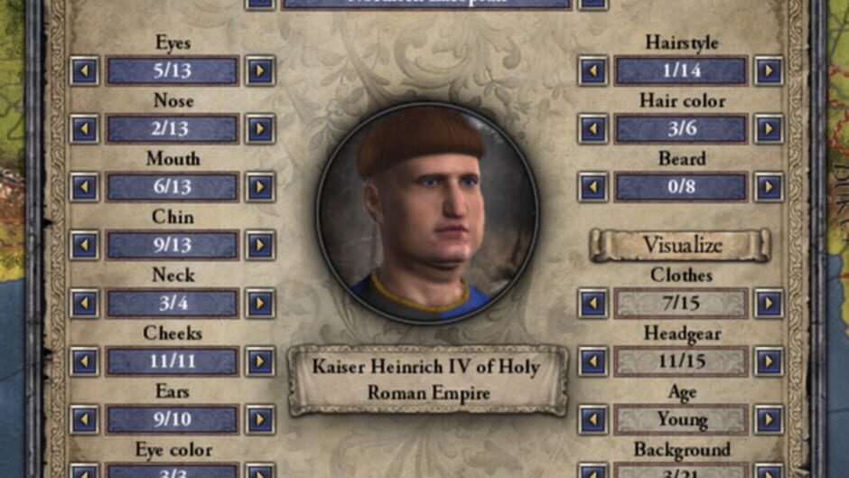 Crusader Kings II: Ruler Designer Screenshot