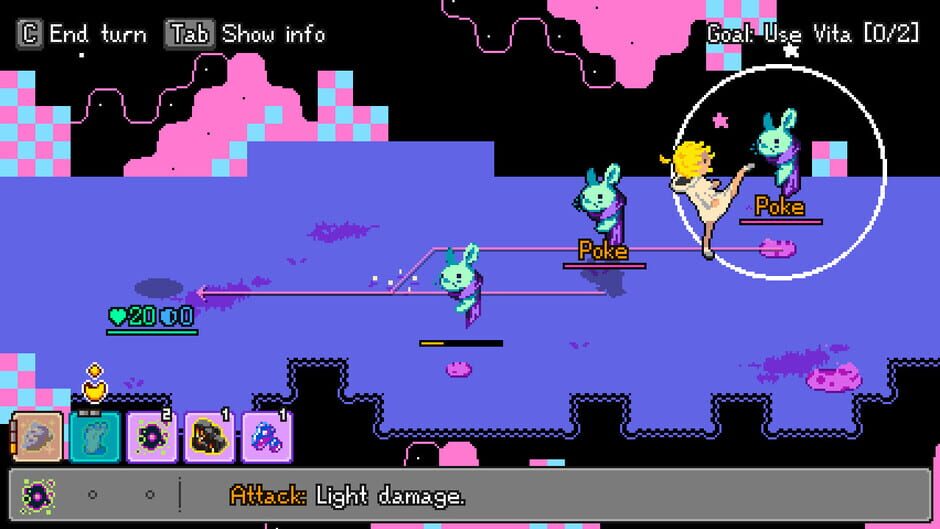 The Girl Who Kicked a Rabbit Screenshot