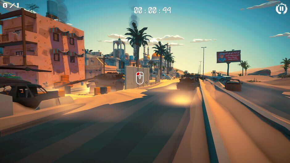 3D Puzzle: Desert Wind Screenshot