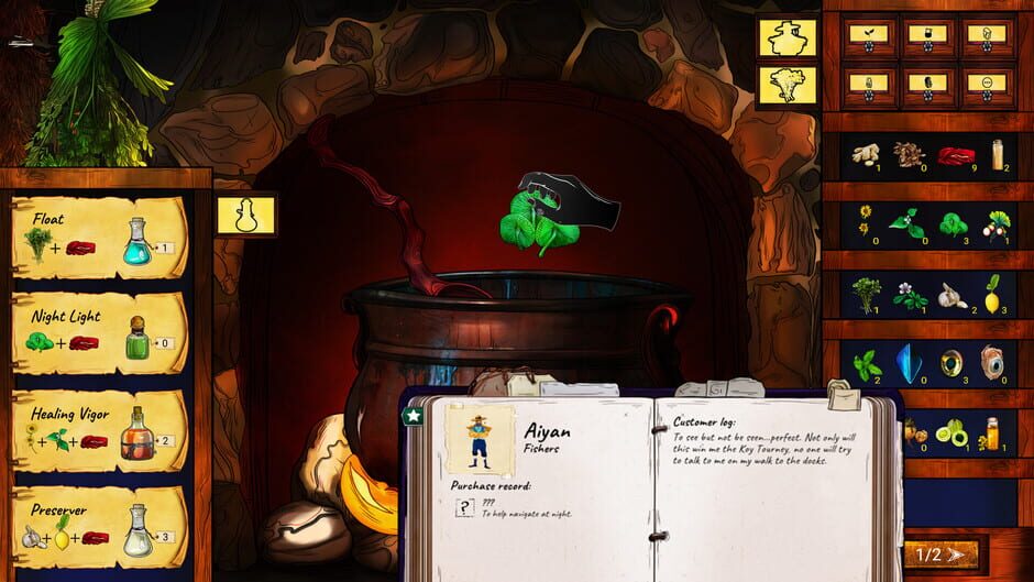 สกรีนช็อตจาก Xochi's Apothecary (รูปที่ 5)
