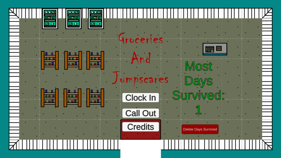 Groceries and JumpScares Screenshot