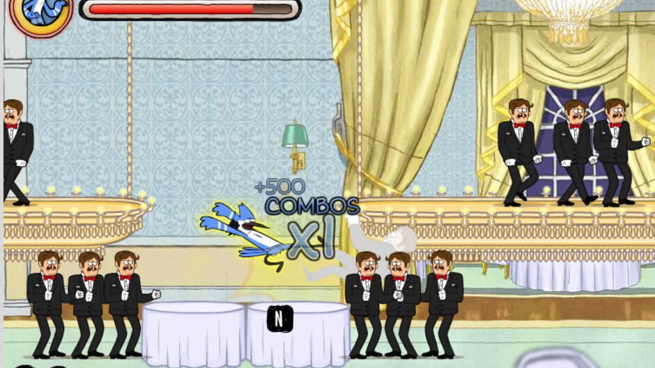 สกรีนช็อตจาก Regular Show: Fist Punch (รูปที่ 3)