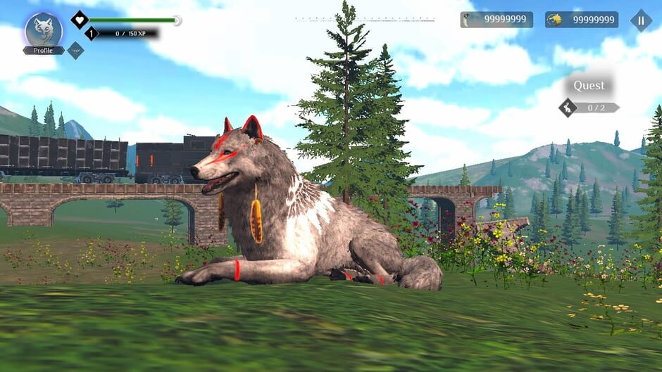 Wolf Simulator Screenshot