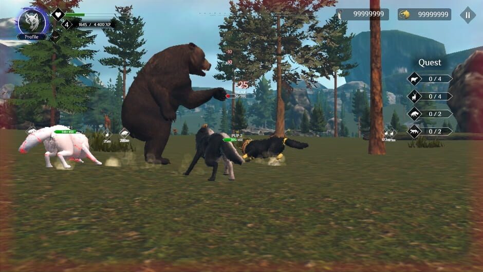 Wolf Simulator Screenshot