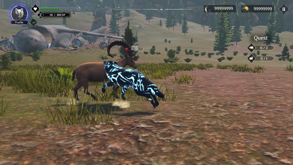Wolf Simulator Screenshot