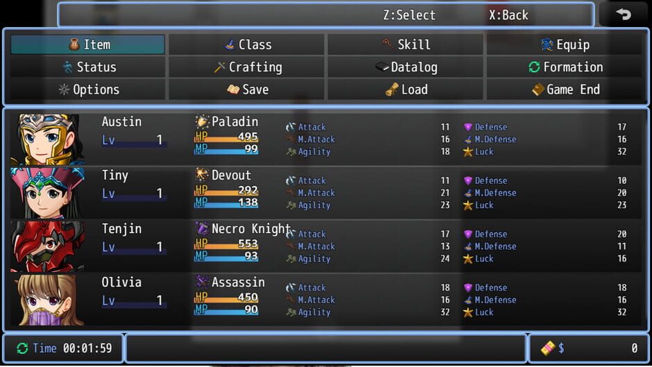 Displaced Defense Screenshot