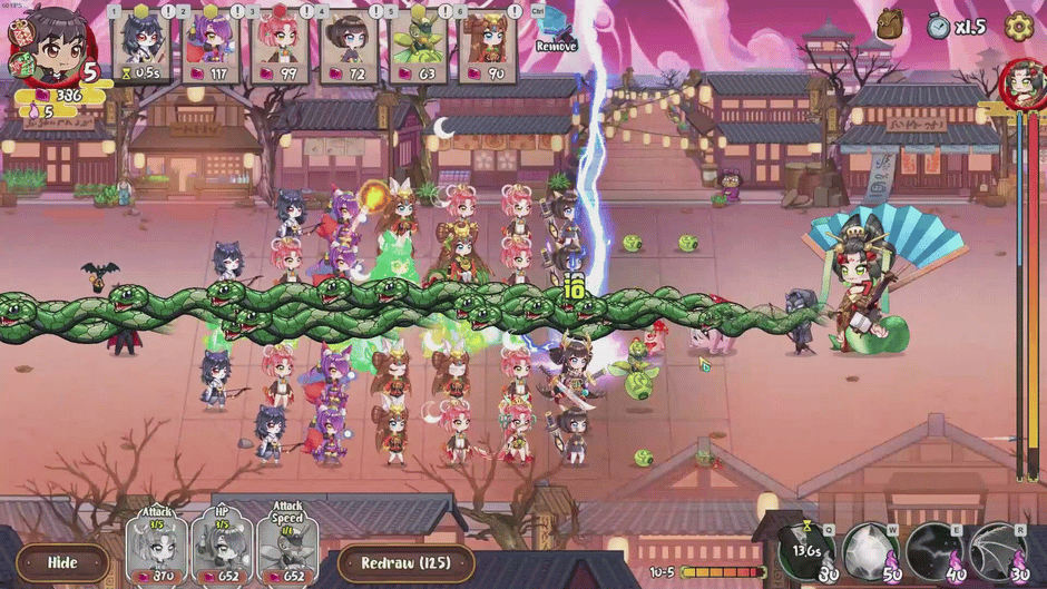 Yokai Art: Survival Screenshot