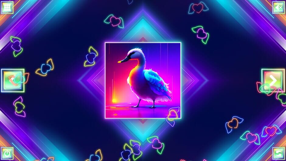 Neon Fantasy: Birds Screenshot