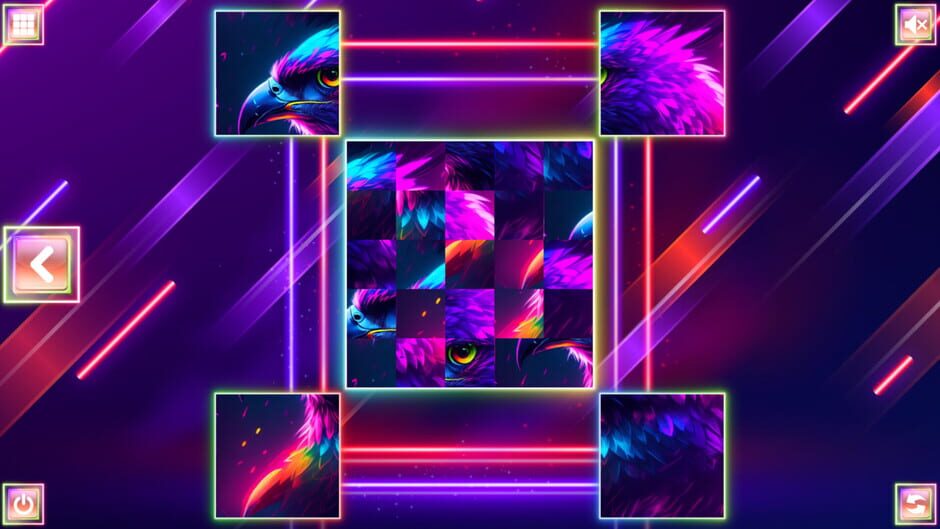 Neon Fantasy: Birds Screenshot