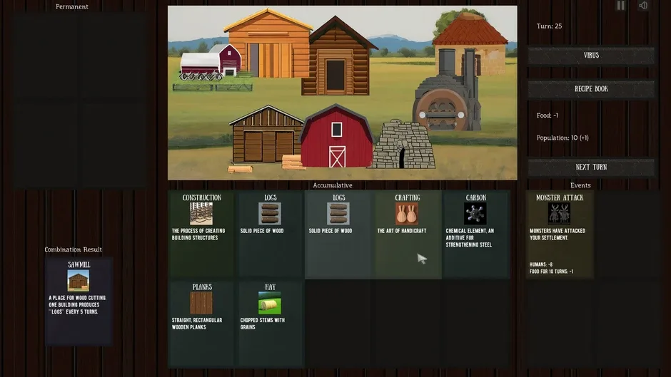 Village & Monsters