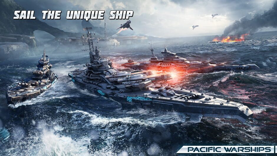 สกรีนช็อตจาก Pacific Warships (รูปที่ 3)