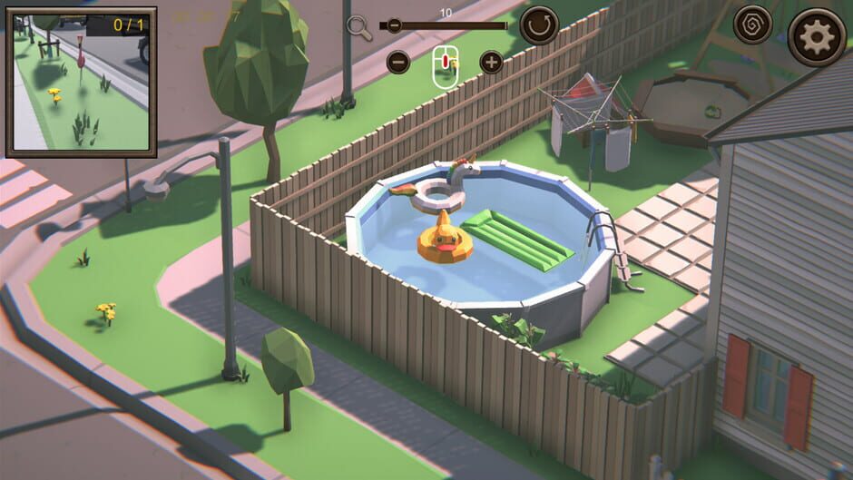 Hidden Village Top-Down 3D Screenshot