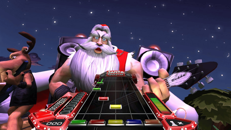 Santa Rockstar HD Screenshot