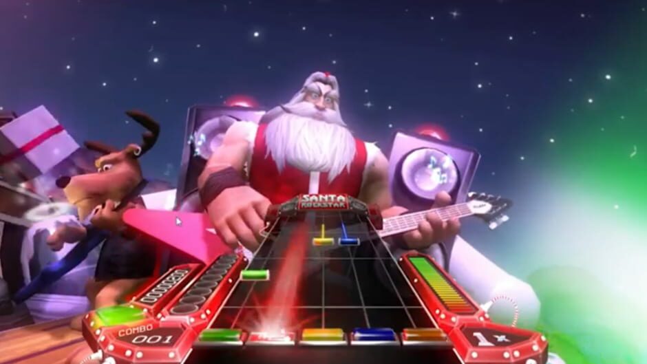 Santa Rockstar HD Screenshot