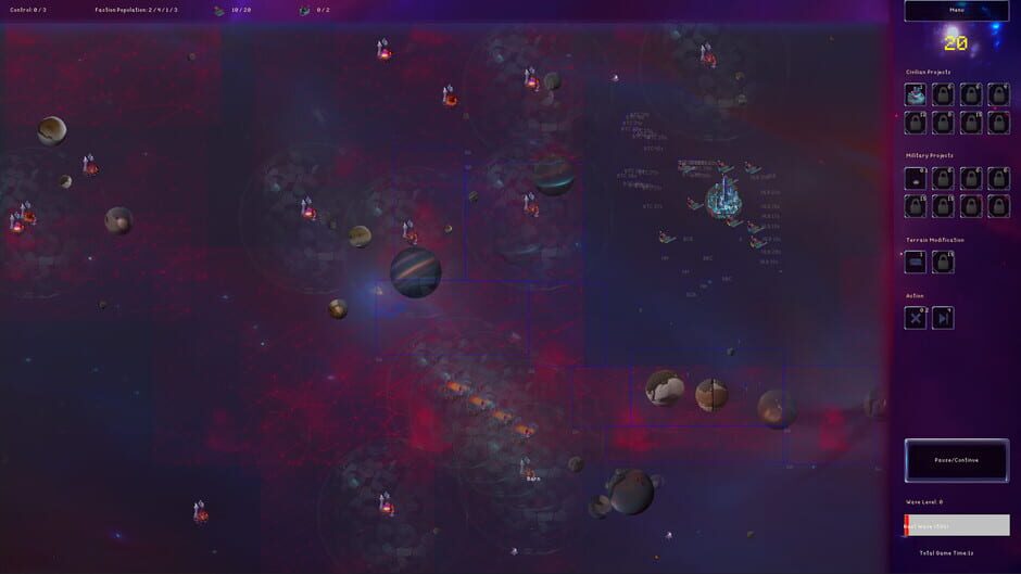 Galactic Defense: Automation Screenshot