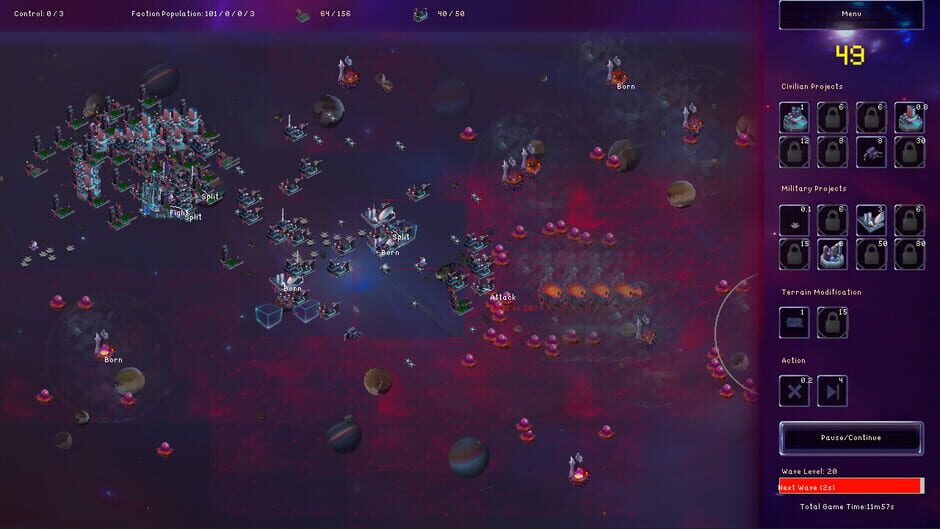 Galactic Defense: Automation Screenshot