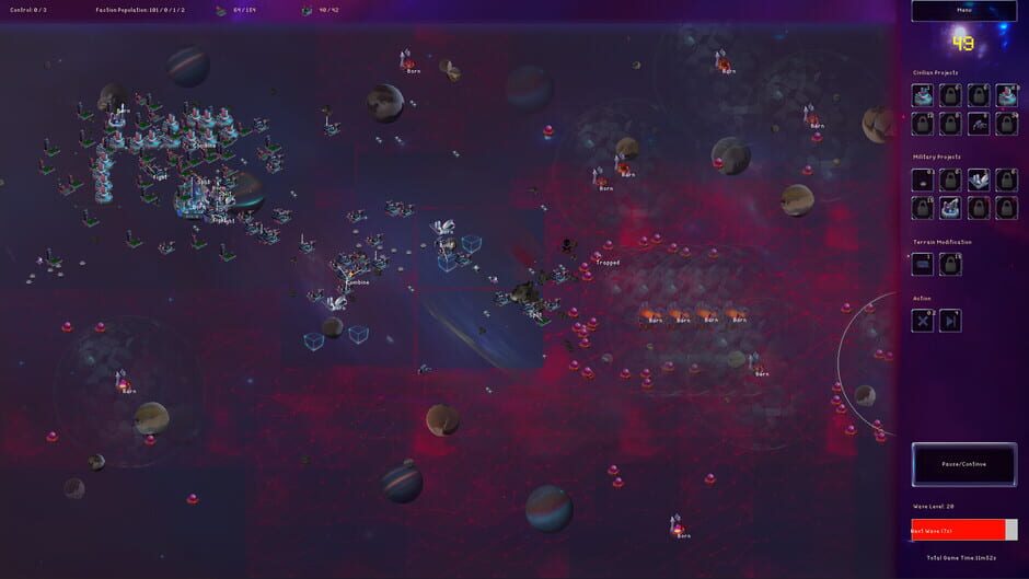 Galactic Defense: Automation Screenshot