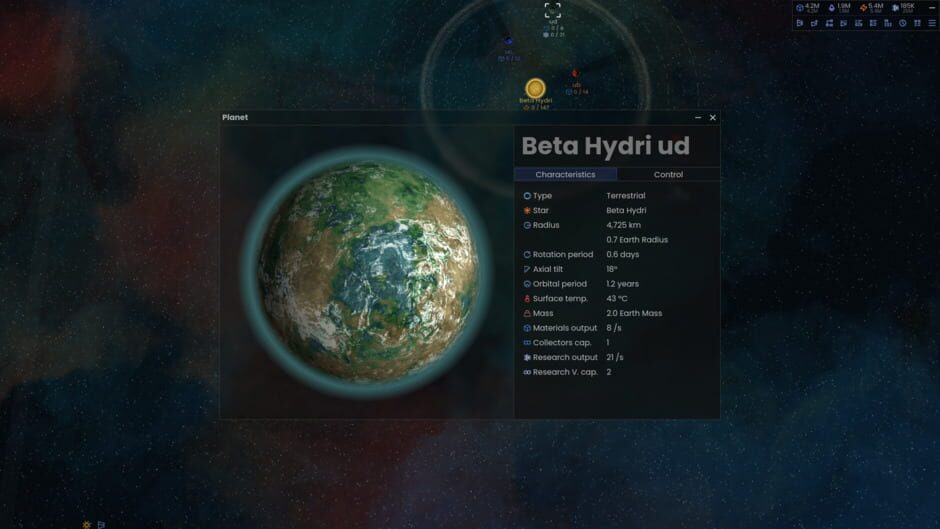 Stardust Exile Screenshot