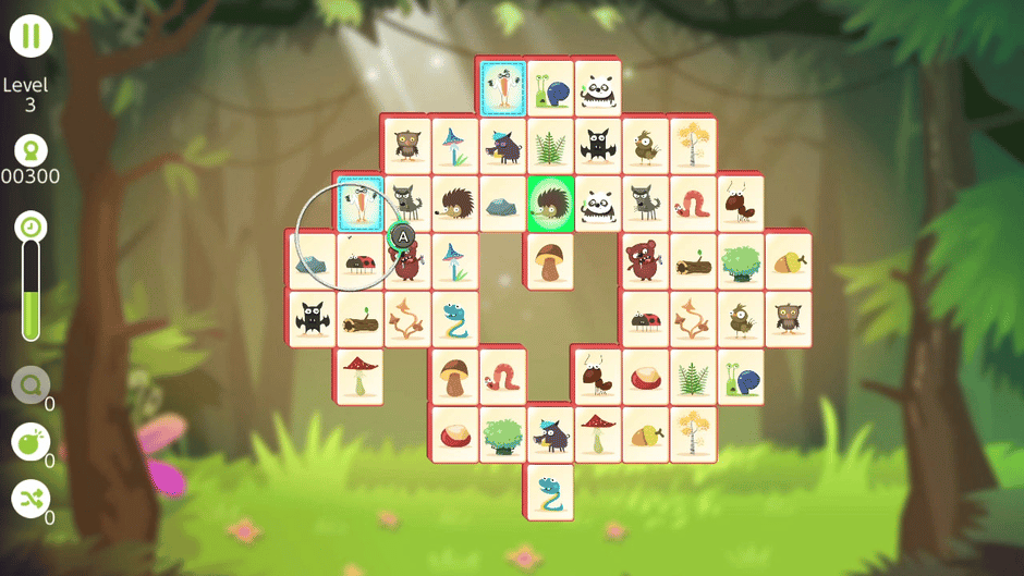 Mahjong Woods Screenshot