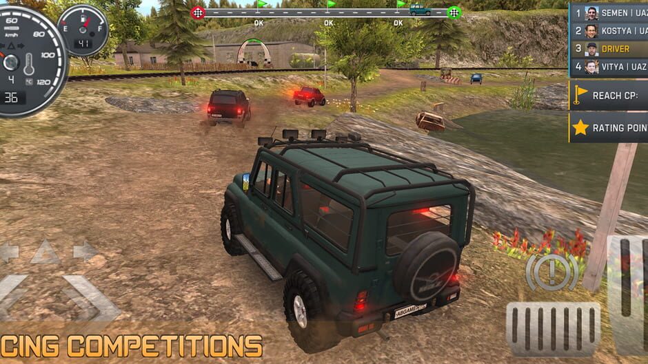 สกรีนช็อตจาก Russian Car Driver: UAZ Hunter (รูปที่ 6)