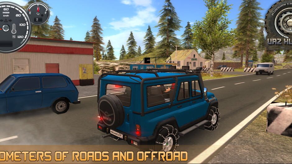 สกรีนช็อตจาก Russian Car Driver: UAZ Hunter (รูปที่ 8)