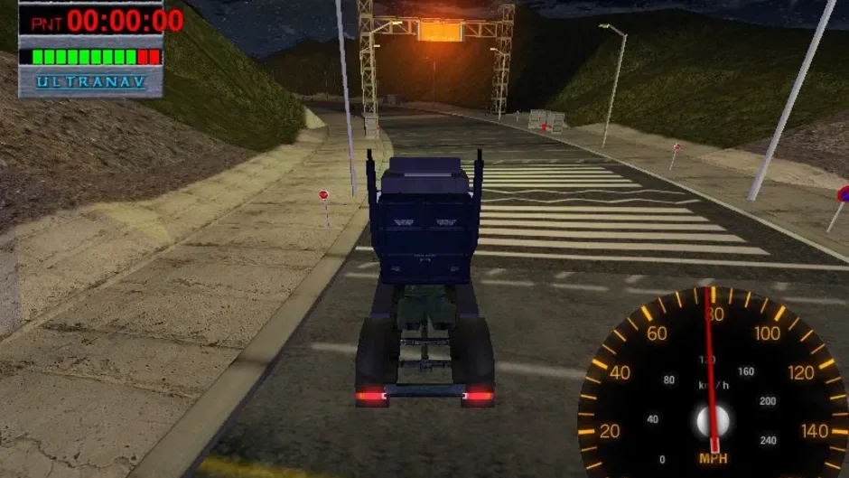 Big Rigs: Over the Road Racing, captura de tela 1