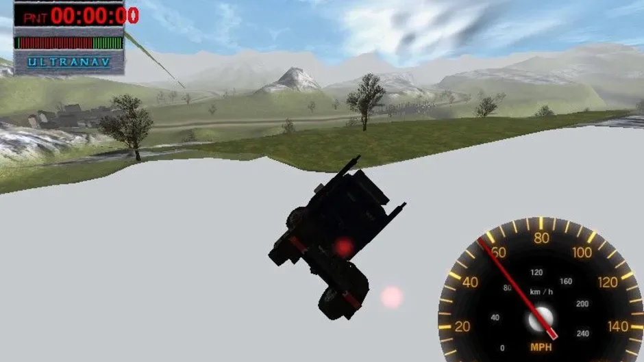 Big Rigs: Over the Road Racing, captura de tela 2