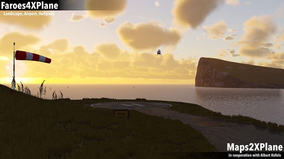 X-Plane 12: Aerosoft - Faroe Islands XP Screenshot