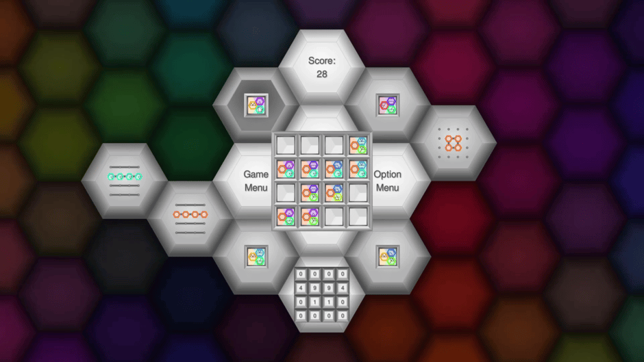 Three Glyph Tiles Screenshot
