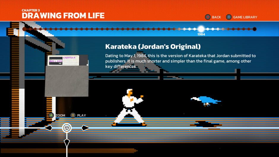 The Making of Karateka Screenshot