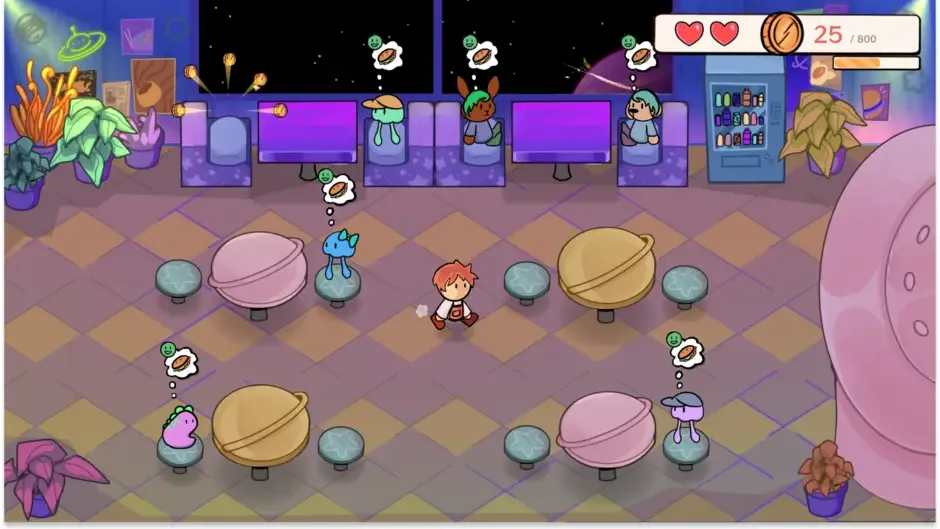 Кадър от Galactic Diner