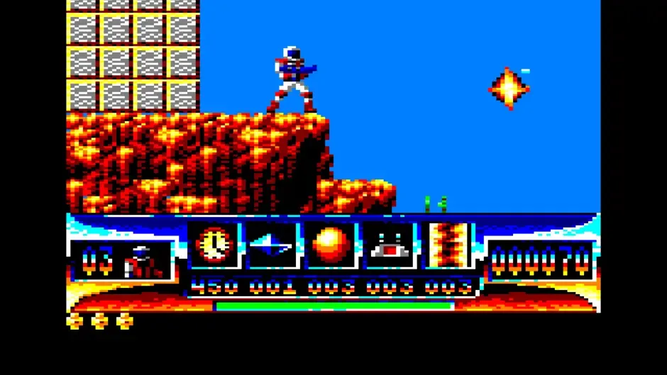 Turrican, captura de tela 4
