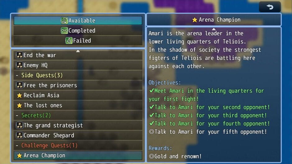 Planet of War: The Legend of Fu Screenshot