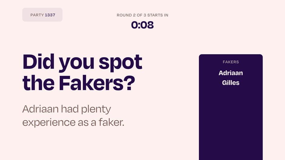 Secret Shuffle Screenshot