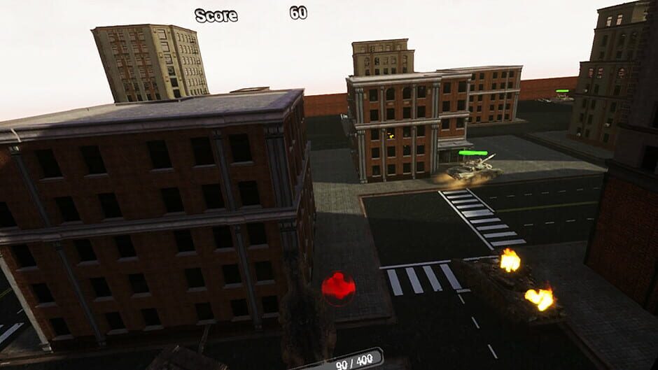 สกรีนช็อตจาก VR Dinosaur City War (รูปที่ 6)