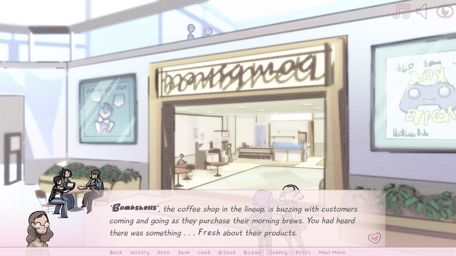Bombshell Barista: Speed Dating Screenshot
