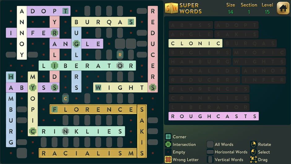 Super Words Screenshot