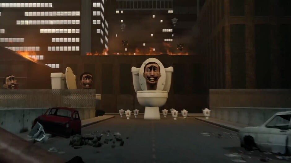 สกรีนช็อตจาก Skibidi Battle: Toilets Attack (รูปที่ 3)