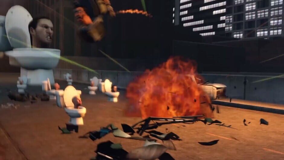 สกรีนช็อตจาก Skibidi Battle: Toilets Attack (รูปที่ 5)